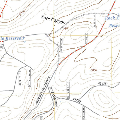 United States Geological Survey Malmsten Peak, UT (2023, 24000-Scale) digital map