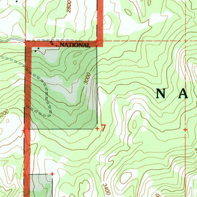 United States Geological Survey Malo, WA (1992, 24000-Scale) digital map
