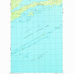 United States Geological Survey Malone Bay, MI (1985, 24000-Scale) digital map