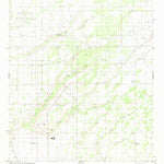 United States Geological Survey Malone Draw, NM (1981, 24000-Scale) digital map