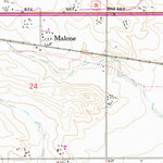United States Geological Survey Malone, IA (1953, 24000-Scale) digital map