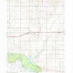 United States Geological Survey Malone, IA (1991, 24000-Scale) digital map