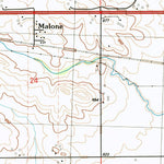 United States Geological Survey Malone, IA (1991, 24000-Scale) digital map