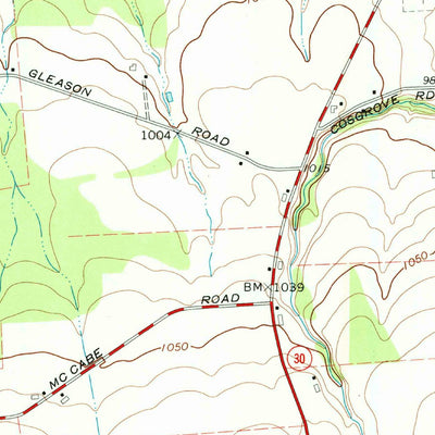 United States Geological Survey Malone, NY (1964, 24000-Scale) digital map