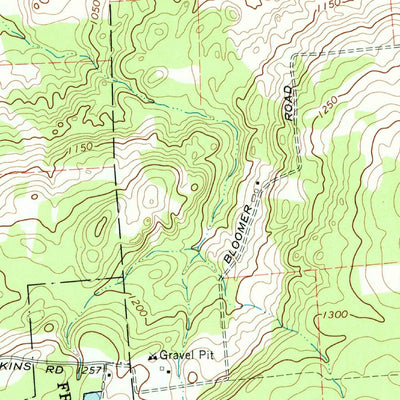 United States Geological Survey Malone, NY (1964, 24000-Scale) digital map