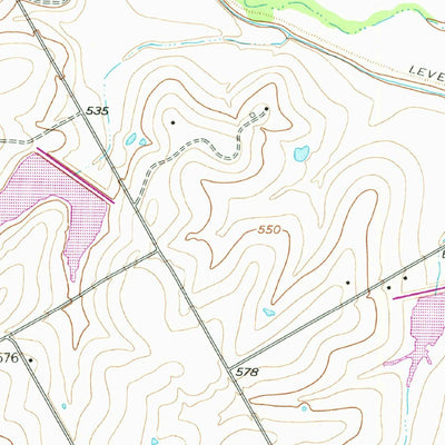 United States Geological Survey Malone, TX (1957, 24000-Scale) digital map