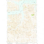 United States Geological Survey Maloney Hill, MT (1958, 62500-Scale) digital map
