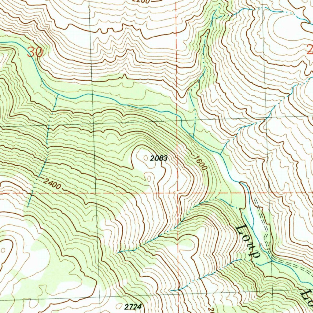 Malott, WA (1981, 24000-Scale) Map by United States Geological Survey ...