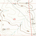 United States Geological Survey Malstrom Ranch, NM (1949, 24000-Scale) digital map