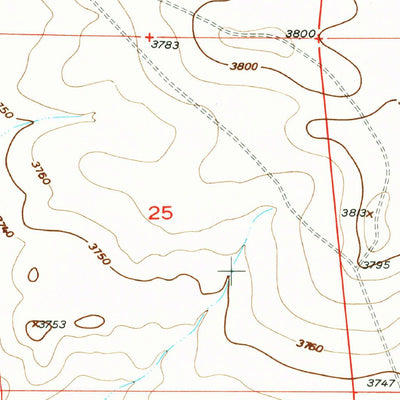 United States Geological Survey Malstrom Ranch, NM (1949, 24000-Scale) digital map