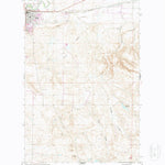 United States Geological Survey Malta East, MT (1968, 24000-Scale) digital map
