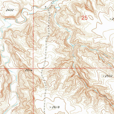 United States Geological Survey Malta East, MT (1968, 24000-Scale) digital map