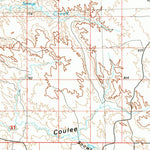 United States Geological Survey Malta, MT (1984, 100000-Scale) digital map
