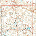 United States Geological Survey Malta, MT (1984, 100000-Scale) digital map