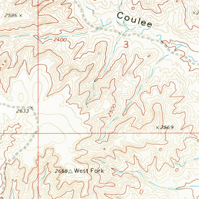 United States Geological Survey Malta NE, MT (1968, 24000-Scale) digital map