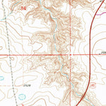 United States Geological Survey Malta West, MT (1968, 24000-Scale) digital map