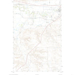 United States Geological Survey Malta West, MT (2020, 24000-Scale) digital map