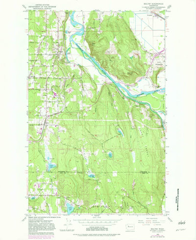 United States Geological Survey Maltby, WA (1953, 24000-Scale) digital map
