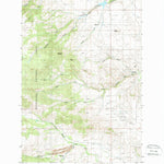 United States Geological Survey Maltbys Mound, MT (1987, 24000-Scale) digital map