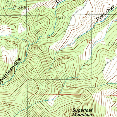 United States Geological Survey Maltbys Mound, MT (1987, 24000-Scale) digital map