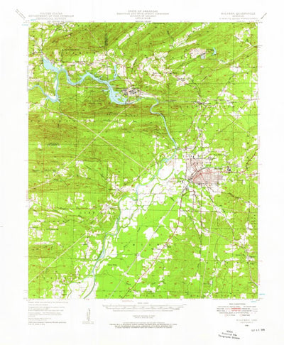 United States Geological Survey Malvern, AR (1948, 62500-Scale) digital map