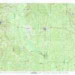 United States Geological Survey Malvern, AR (1985, 100000-Scale) digital map
