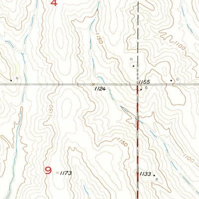 United States Geological Survey Malvern, IA (1956, 24000-Scale) digital map