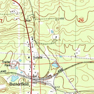 United States Geological Survey Malvern North, AR (1978, 24000-Scale) digital map