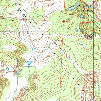 United States Geological Survey Malvern, OH (1994, 24000-Scale) digital map