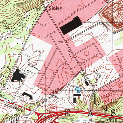 United States Geological Survey Malvern, PA (1999, 24000-Scale) digital map