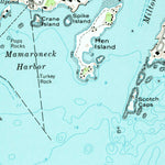 United States Geological Survey Mamaroneck, NY-CT (1967, 24000-Scale) digital map