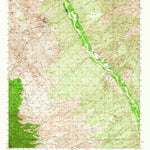 United States Geological Survey Mammoth, AZ (1948, 62500-Scale) digital map