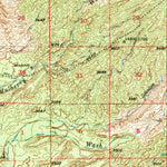 United States Geological Survey Mammoth, AZ (1948, 62500-Scale) digital map