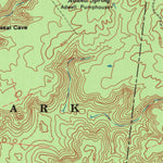 United States Geological Survey Mammoth Cave, KY (1965, 24000-Scale) digital map