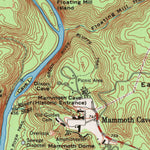 United States Geological Survey Mammoth Cave, KY (1965, 24000-Scale) digital map