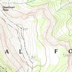 United States Geological Survey Mammoth Mountain, CA (1992, 24000-Scale) digital map