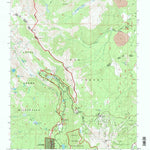 United States Geological Survey Mammoth Mountain, CA (1994, 24000-Scale) digital map