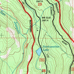 United States Geological Survey Mammoth Mountain, CA (1994, 24000-Scale) digital map