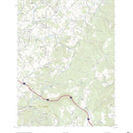 United States Geological Survey Mammoth, PA (2023, 24000-Scale) digital map