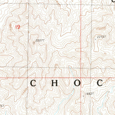 United States Geological Survey Mammoth Wash, CA (1988, 24000-Scale) digital map