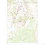 United States Geological Survey Mammoth, WY (2021, 24000-Scale) digital map