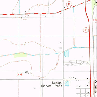 United States Geological Survey Mamou, LA (1983, 24000-Scale) digital map