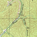 United States Geological Survey Man, WV (1996, 24000-Scale) digital map