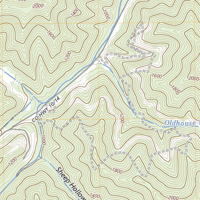 United States Geological Survey Man, WV (2023, 24000-Scale) digital map