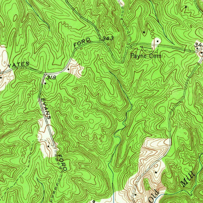 United States Geological Survey Manassas, VA (1957, 24000-Scale) digital map