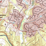 United States Geological Survey Manassas, VA (1994, 24000-Scale) digital map