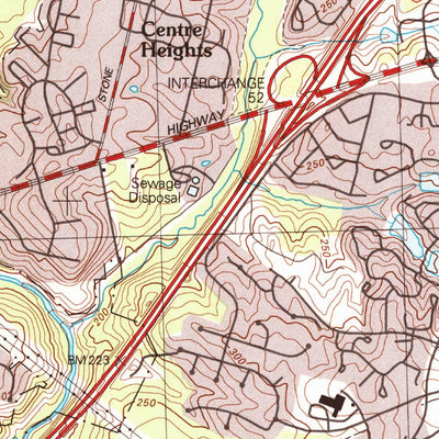 United States Geological Survey Manassas, VA (1994, 24000-Scale) digital map