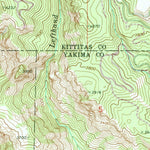 United States Geological Survey Manastash Lake, WA (1971, 24000-Scale) digital map