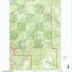 United States Geological Survey Manastash Lake, WA (2000, 24000-Scale) digital map
