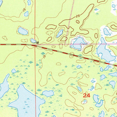United States Geological Survey Manatee Springs, FL (1954, 24000-Scale) digital map